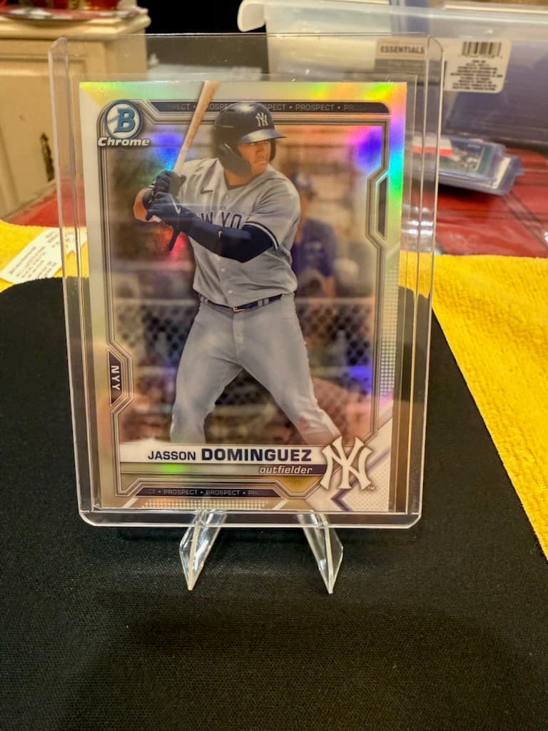 Jasson Dominguez Bowman Chrome card
